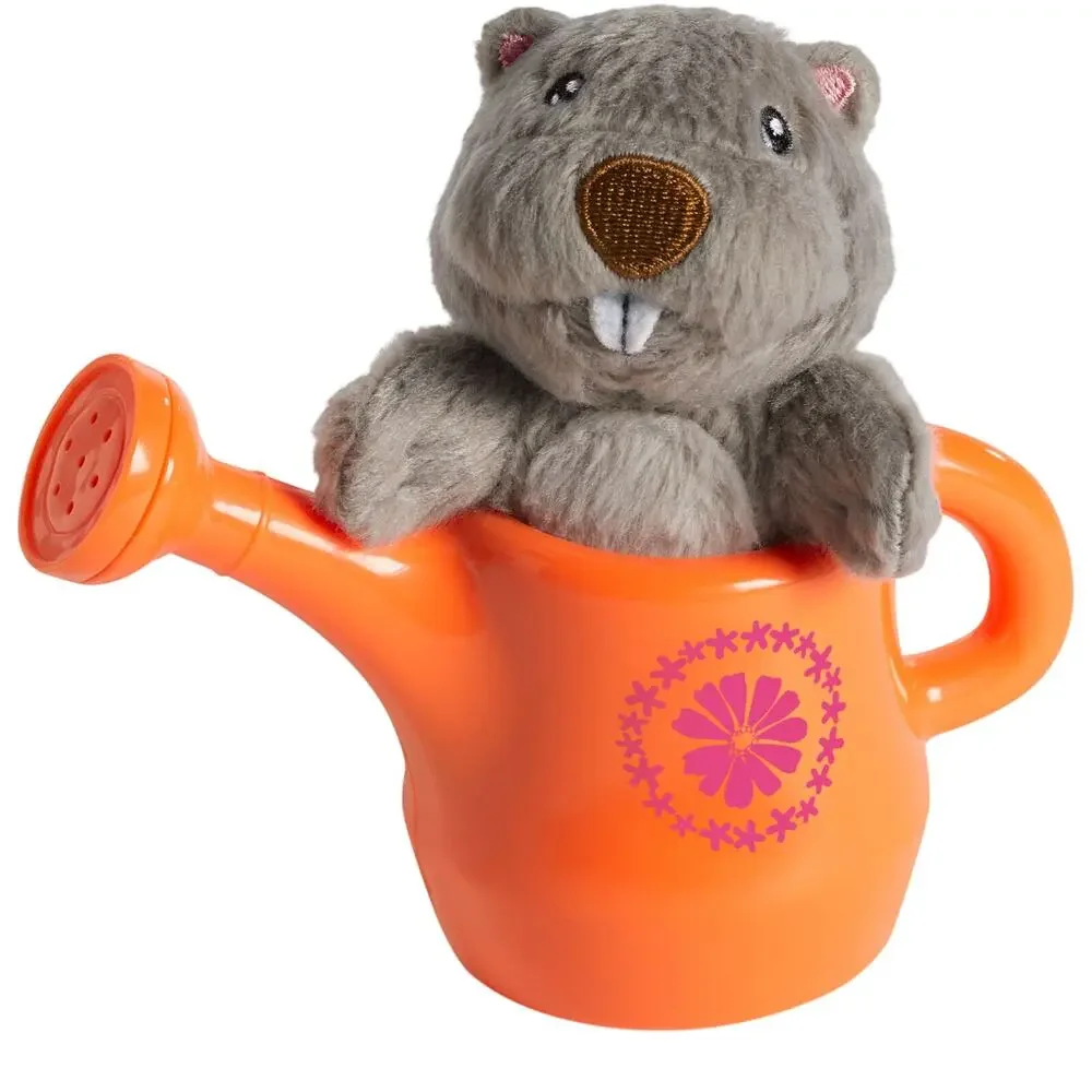 American Girl WellieWishers Gopher Watering Can Set Plush Animal Pet Norman New